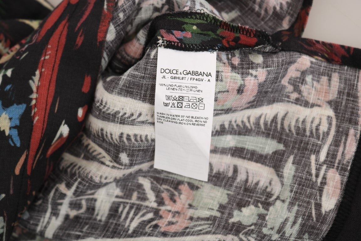 Polo Dolce & Gabbana à motif volcan sicilien