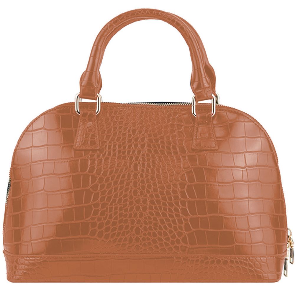 Sac à main en polyéthylène marron CRISTINAEFFE