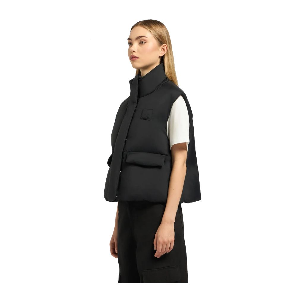 Gilet en nylon noir Moose Knuckles
