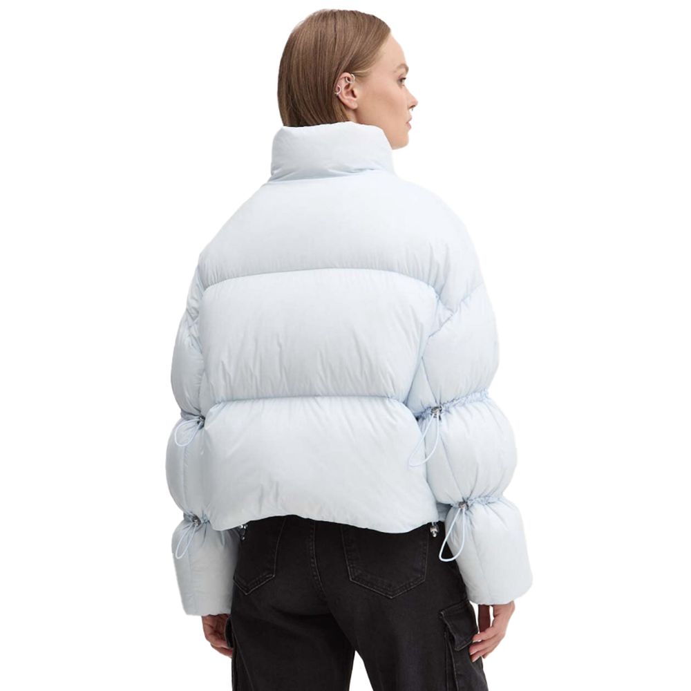 Veste en nylon bleu clair pour femme Moose Knuckles
