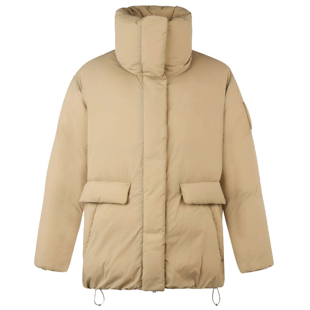 Vestes et manteaux en nylon beige Moose Knuckles