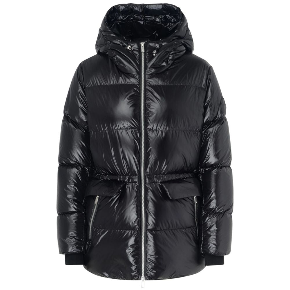 Vestes et manteaux en nylon noir Moose Knuckles