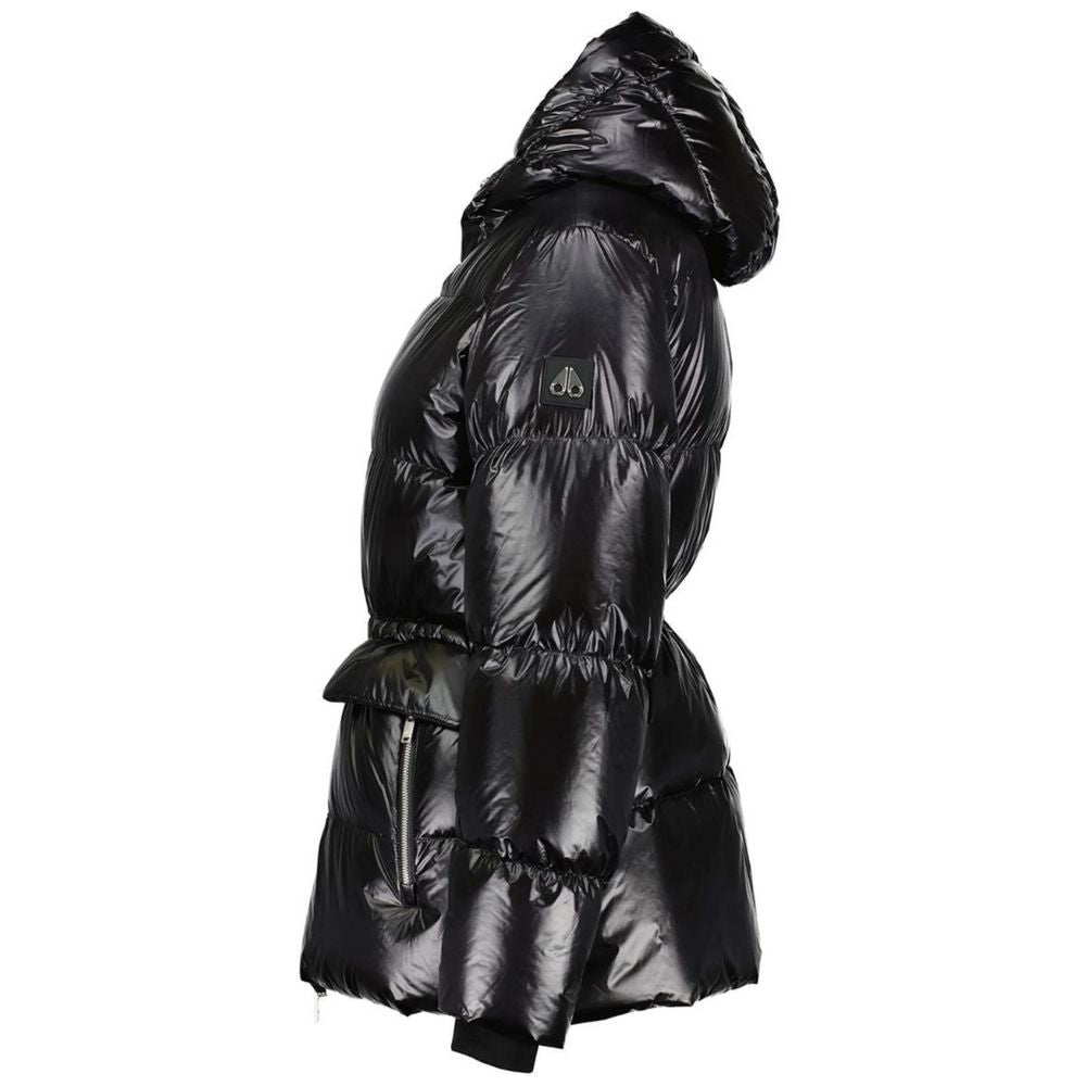 Vestes et manteaux en nylon noir Moose Knuckles
