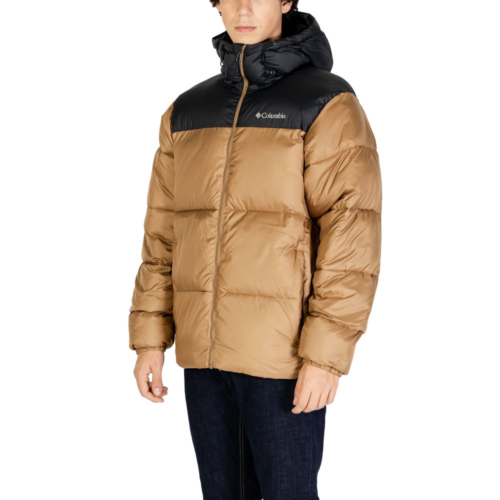 Columbia Beige Nylon Jackets & Coat by Columbia