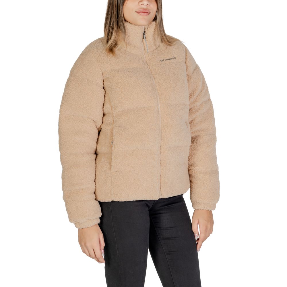 Vestes et manteaux en nylon beige Columbia