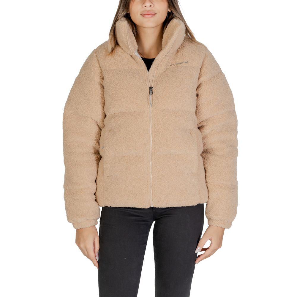 Vestes et manteaux en nylon beige Columbia