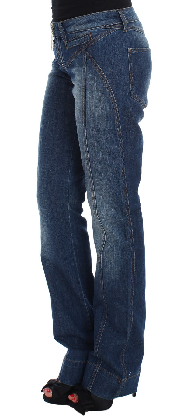 Cavalli Chic Boot Cut Denim bleu délavé