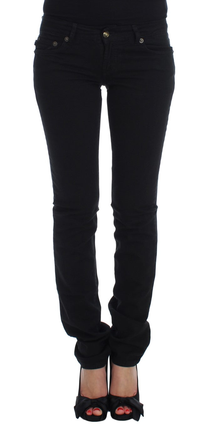 Jean slim skinny noir Cavalli Chic