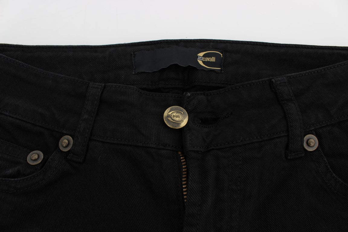 Jean slim skinny noir Cavalli Chic