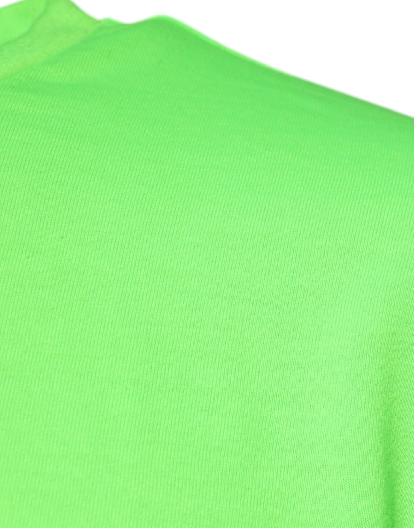 Dolce & Gabbana Green Logo Polyester Crew Neck T-shirt by Dolce & Gabbana