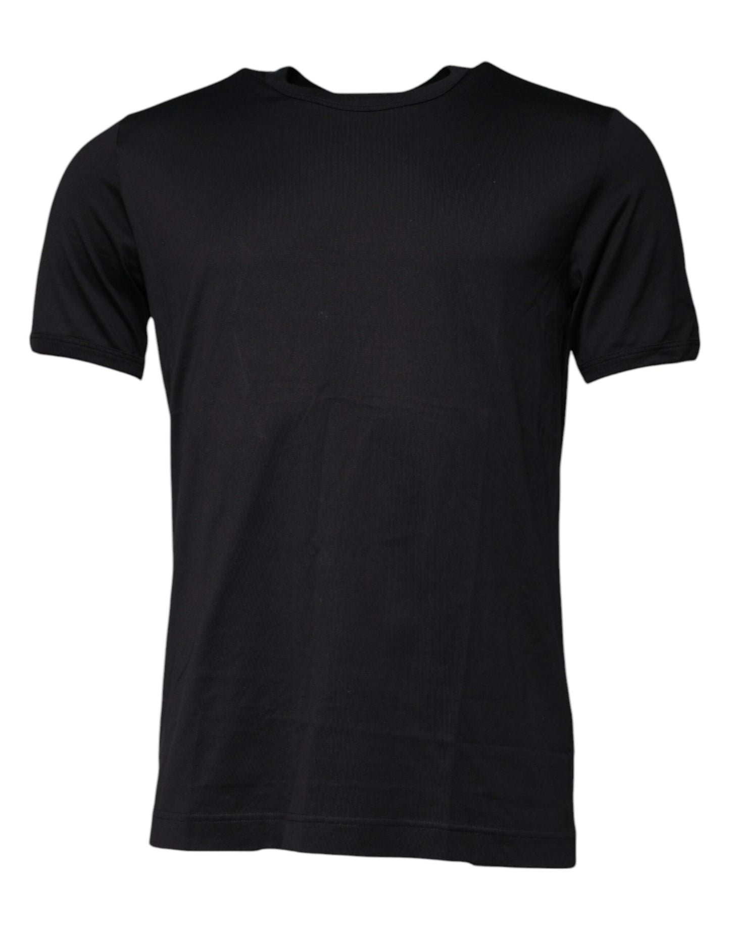 Dolce & Gabbana Blue Crown Crew Neck Short Sleeves T-shirt by Dolce & Gabbana