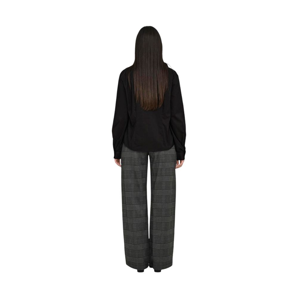 Chemise en coton noir Jacqueline De Yong