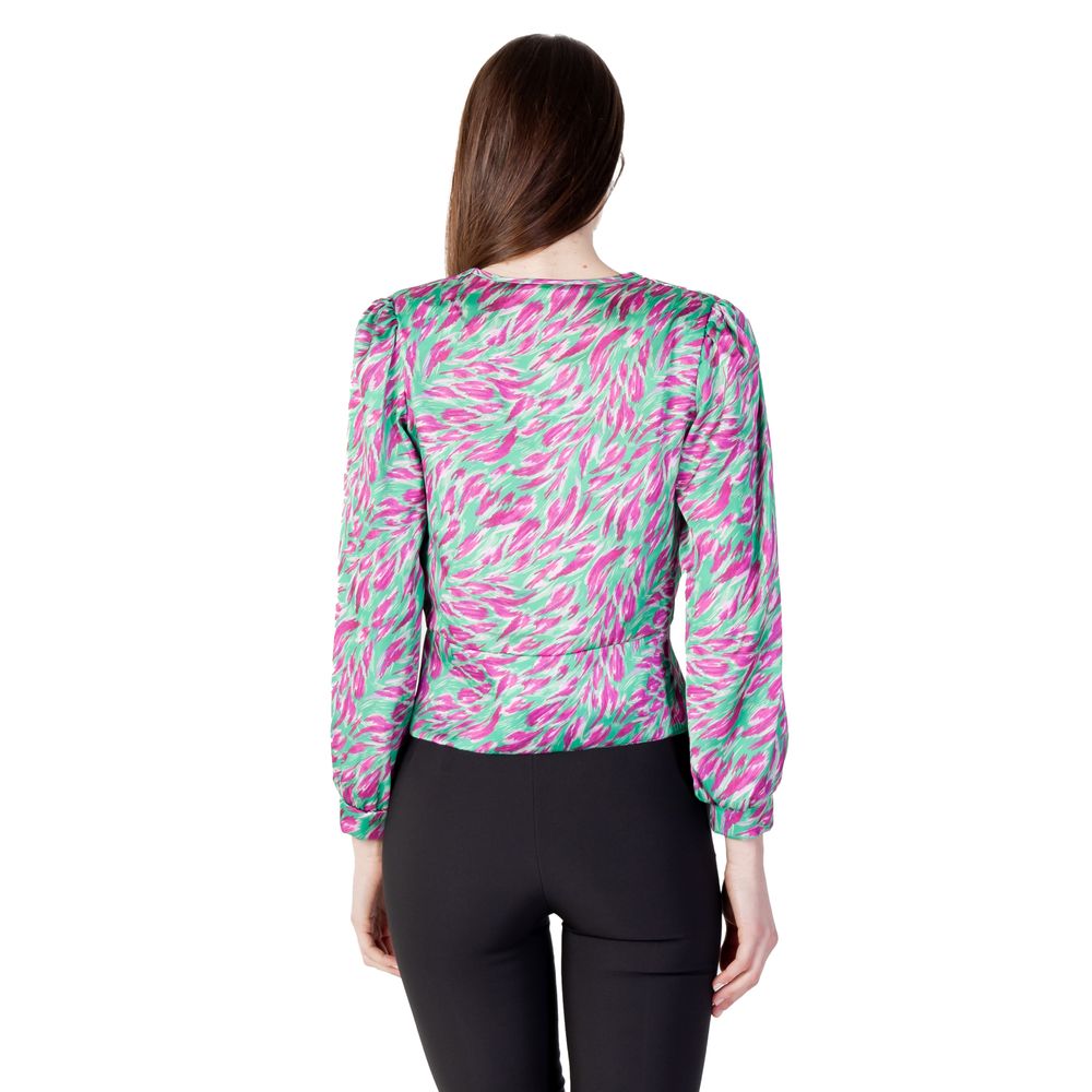 Rinascimento Green Polyester Blouse