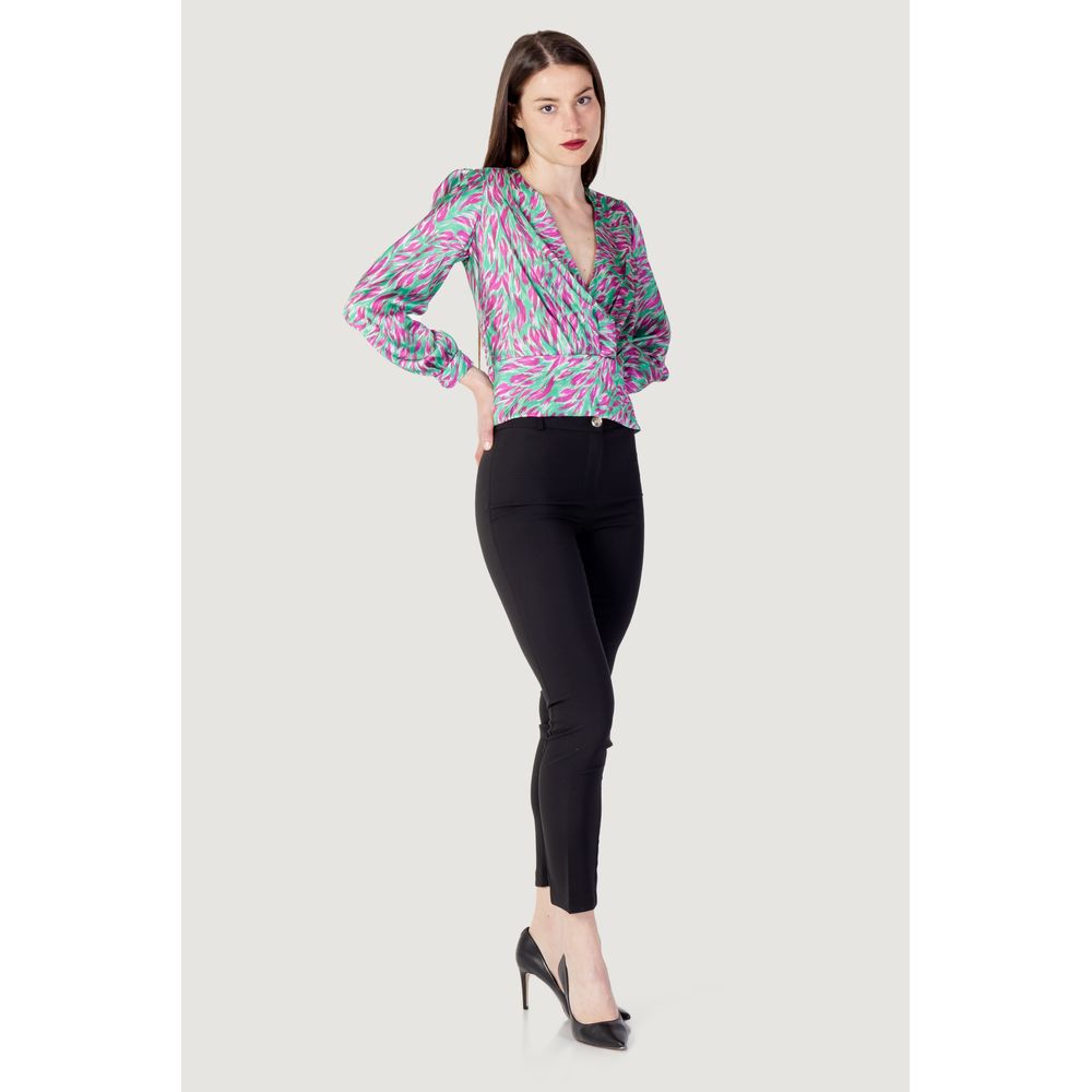 Rinascimento Green Polyester Blouse