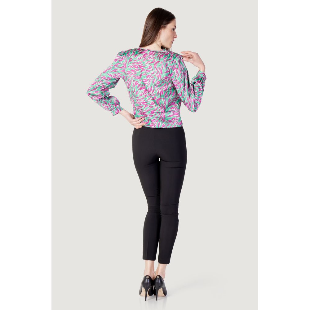 Rinascimento Green Polyester Blouse