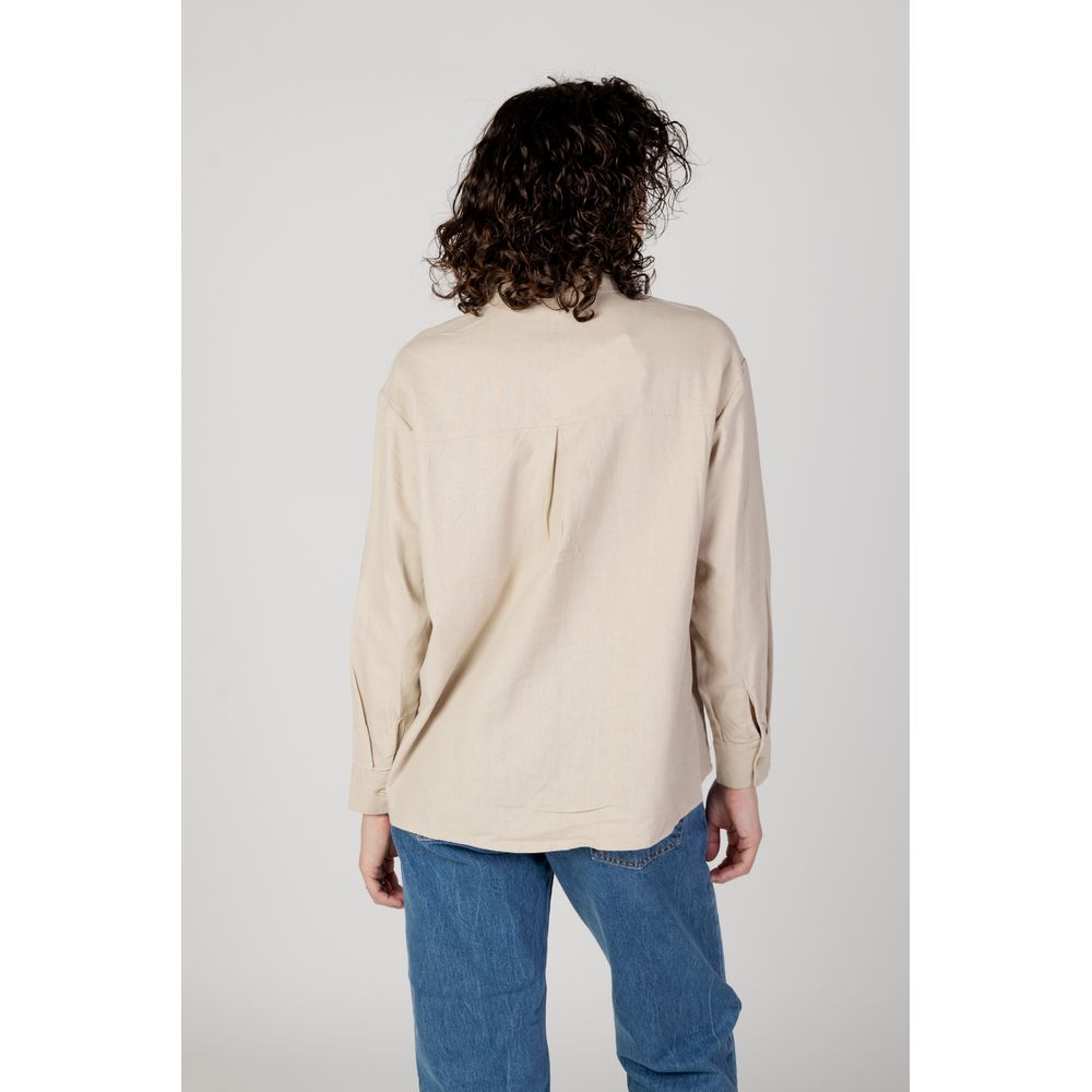 Chemise en lin beige uniquement