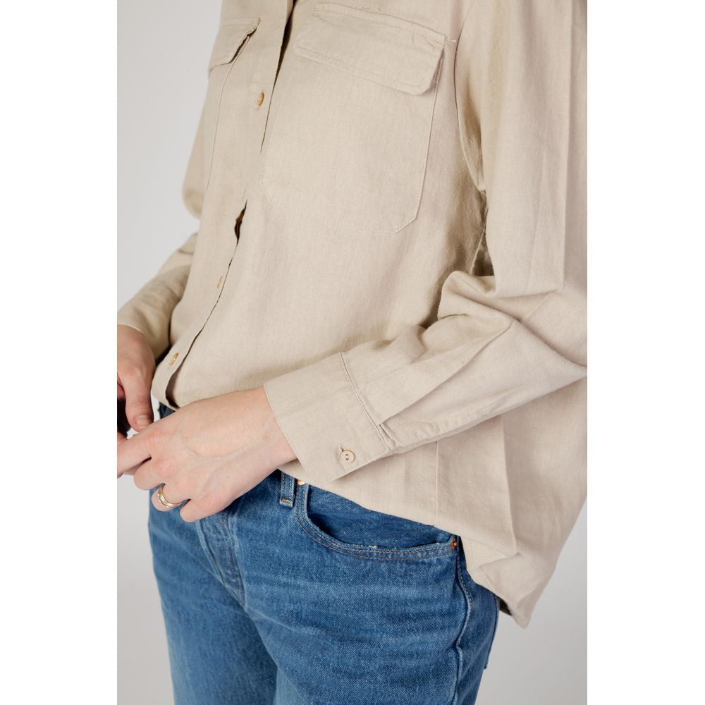 Chemise en lin beige uniquement
