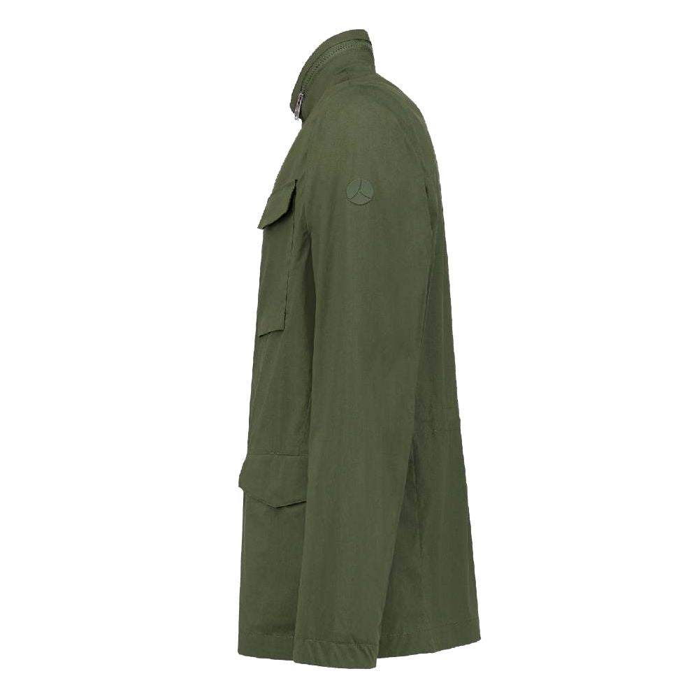People Of Shibuya Green Cotton Jacket by People Of Shibuya
