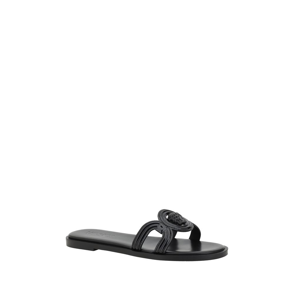 Sandales Versace à logo Medusa