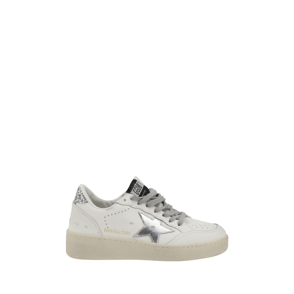 Golden Goose Ball Star 2 Lederen Sneakers Tijdloos