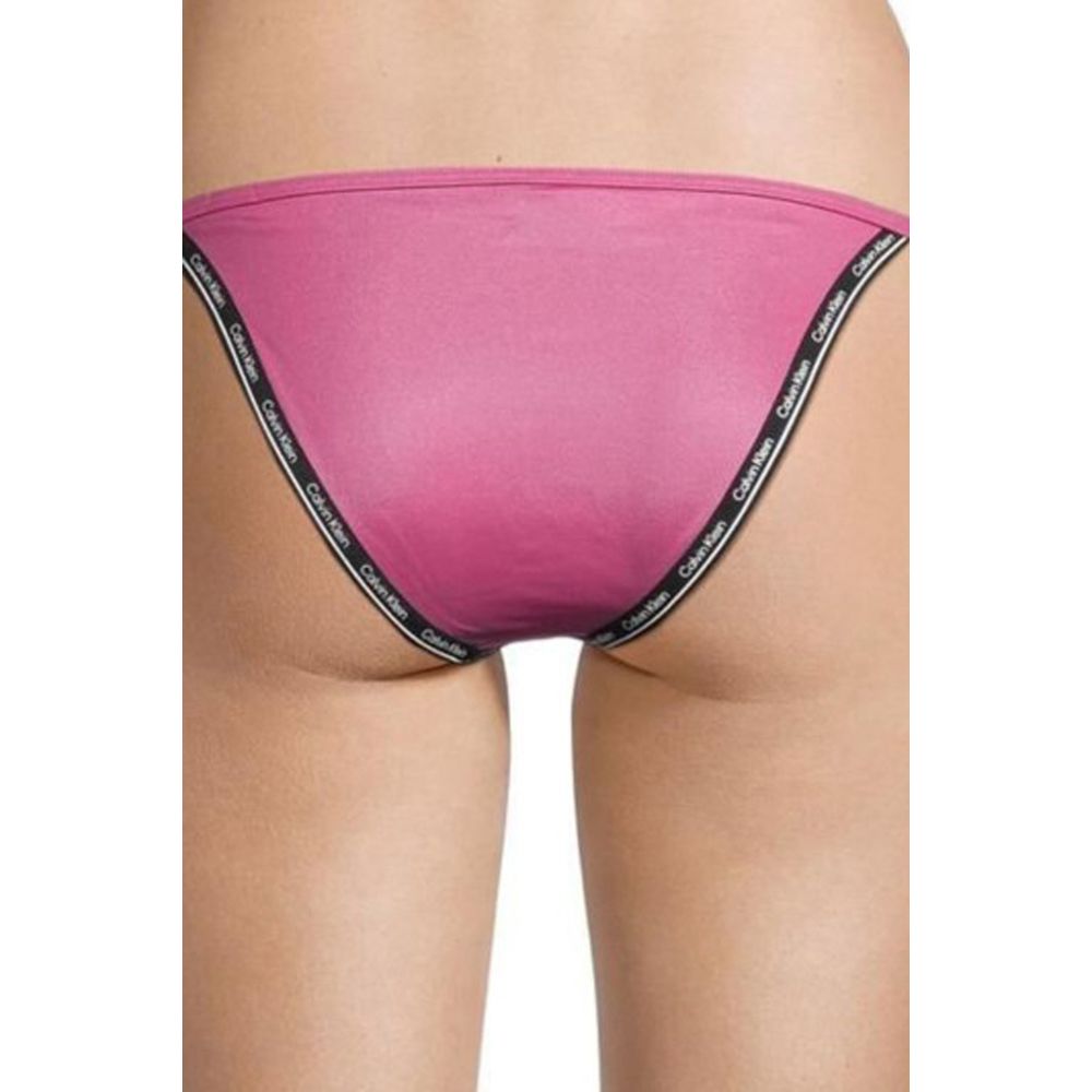 Maillot de bain en polyester rose Calvin Klein Jeans
