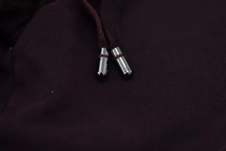 Dolce & Gabbana Bordeaux Cotton Cargo Jogger Sweatpants Pants by Dolce & Gabbana