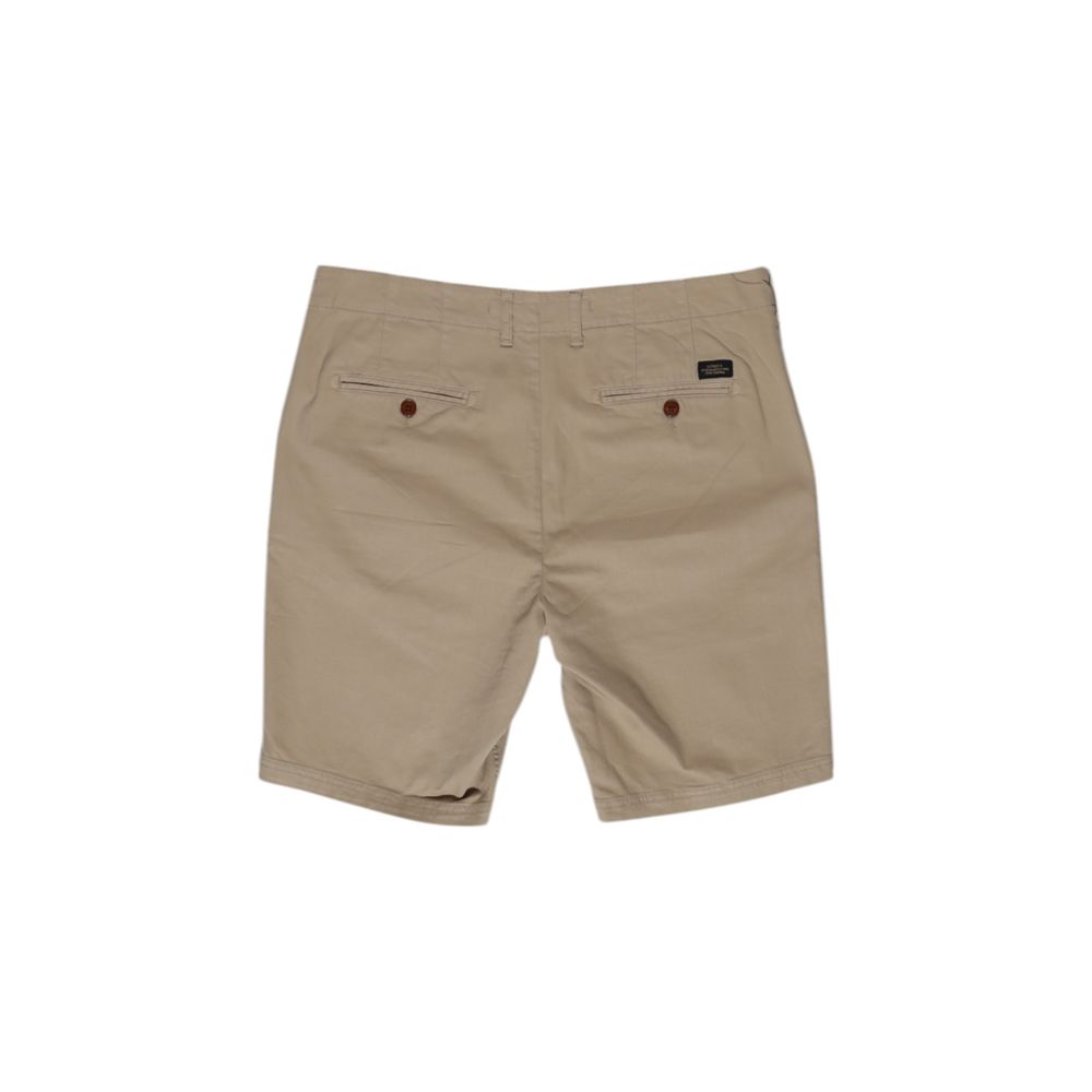 Bermuda en coton beige Superdry