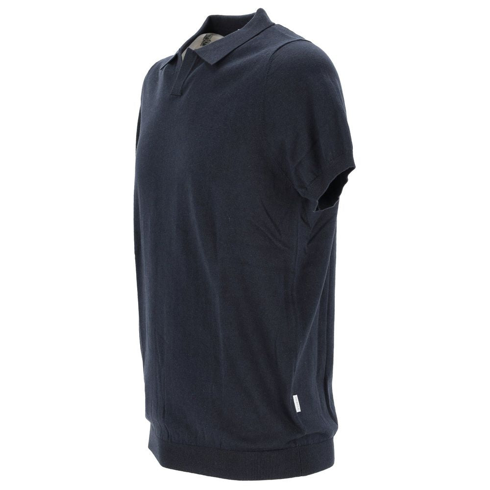 Polo en coton bleu People Of Shibuya