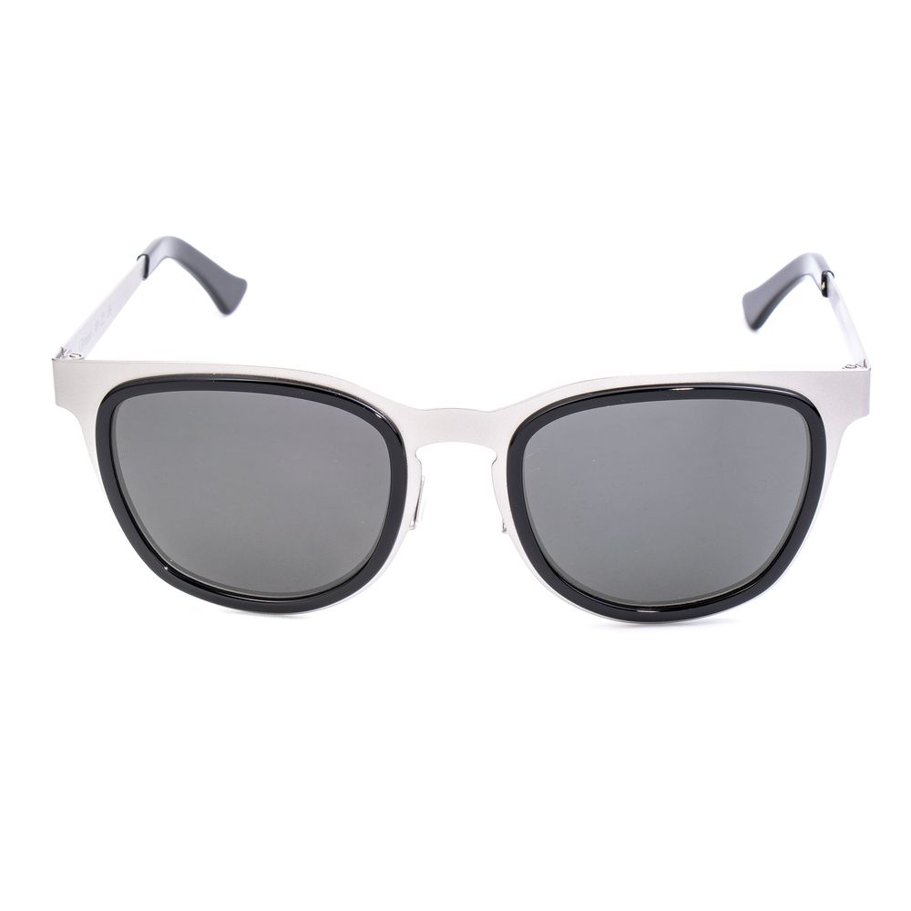Lunettes de soleil LGR en acier inoxydable gris