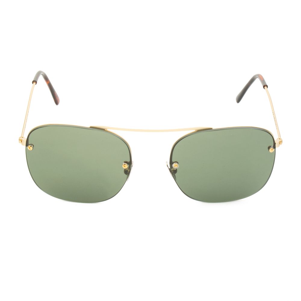 Lunettes de soleil en métal doré LGR