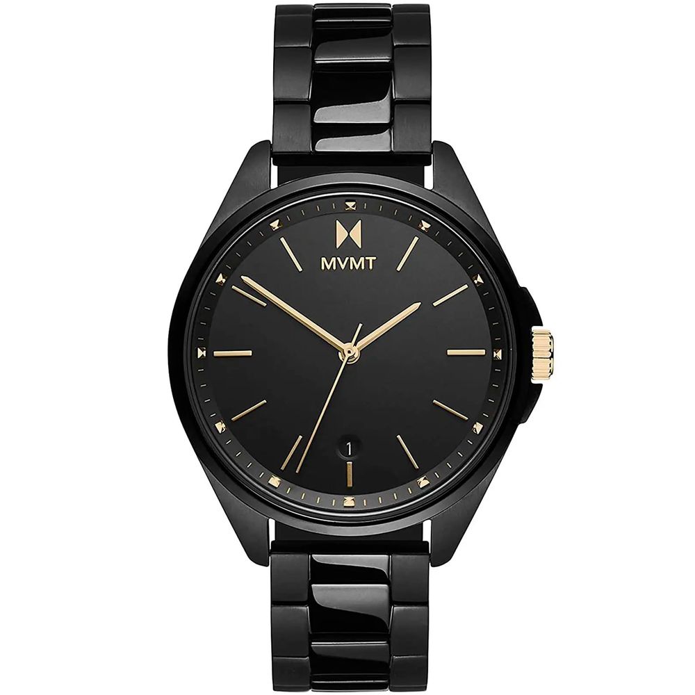 Montre MVMT en acier inoxydable noir