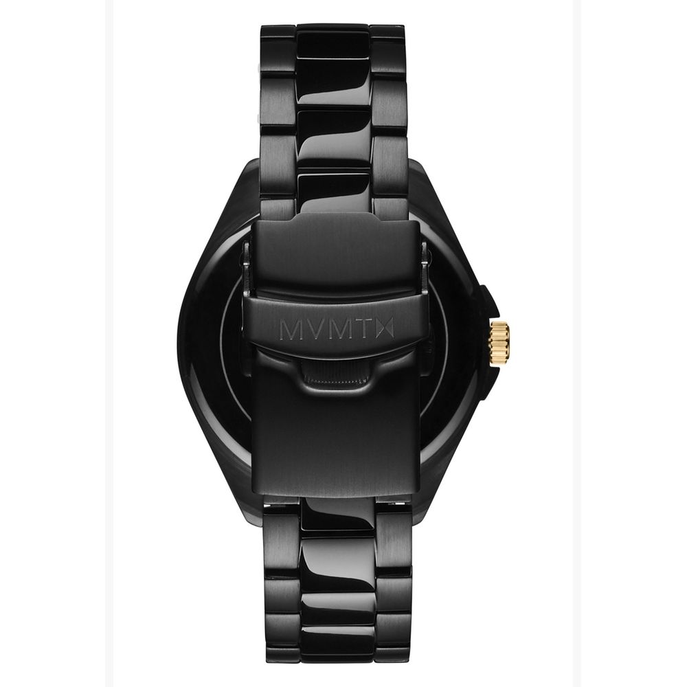 Montre MVMT en acier inoxydable noir