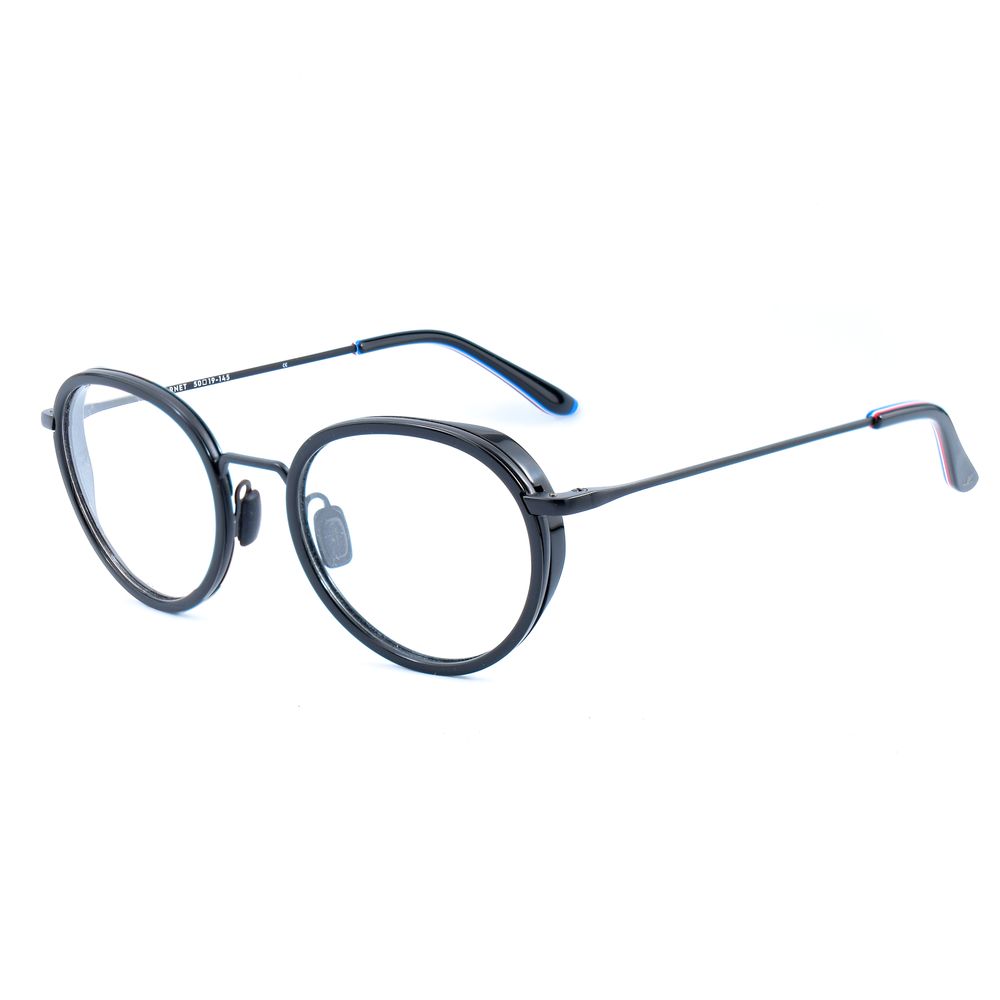 Montures Vuarnet en acier inoxydable noir
