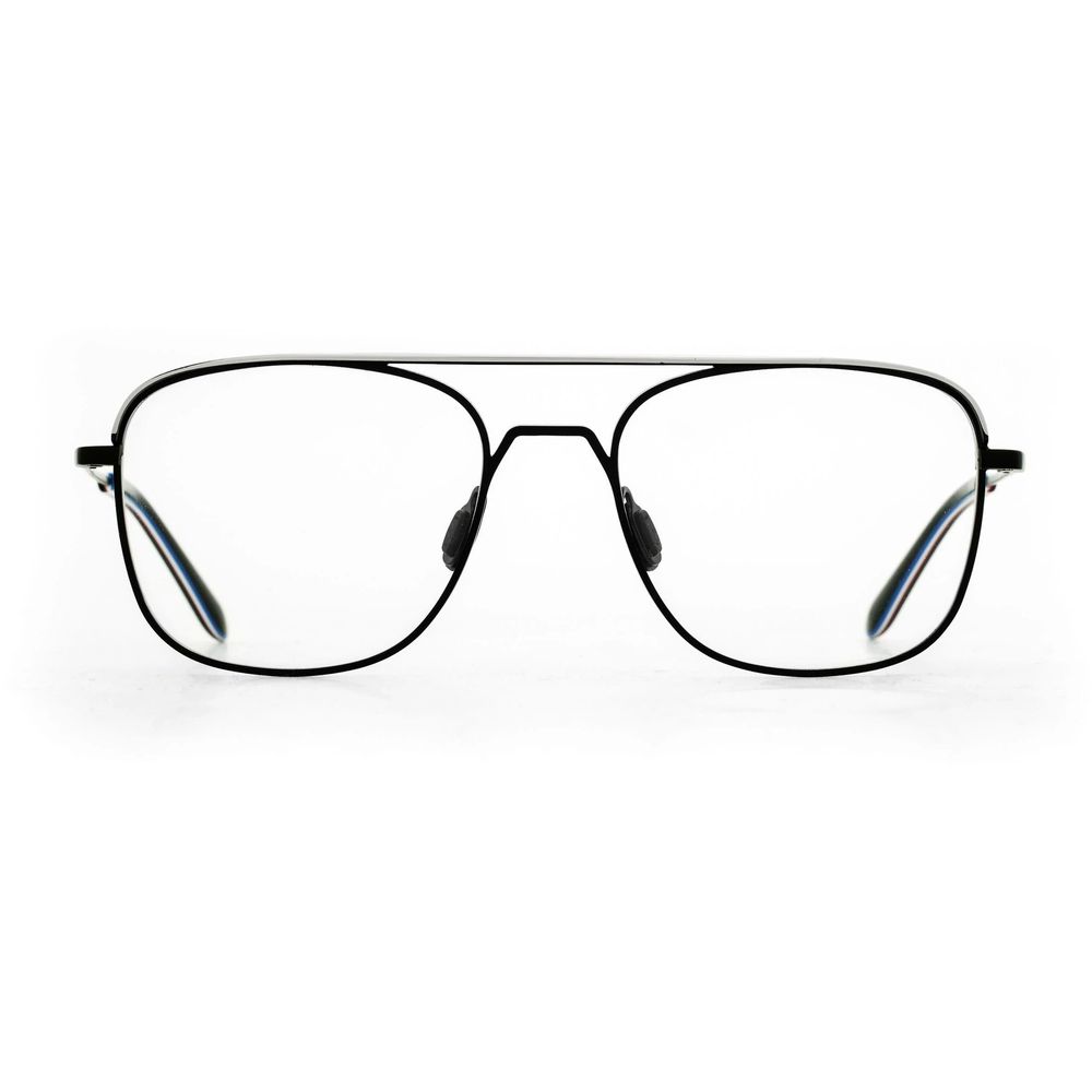 Montures Vuarnet en acier inoxydable noir
