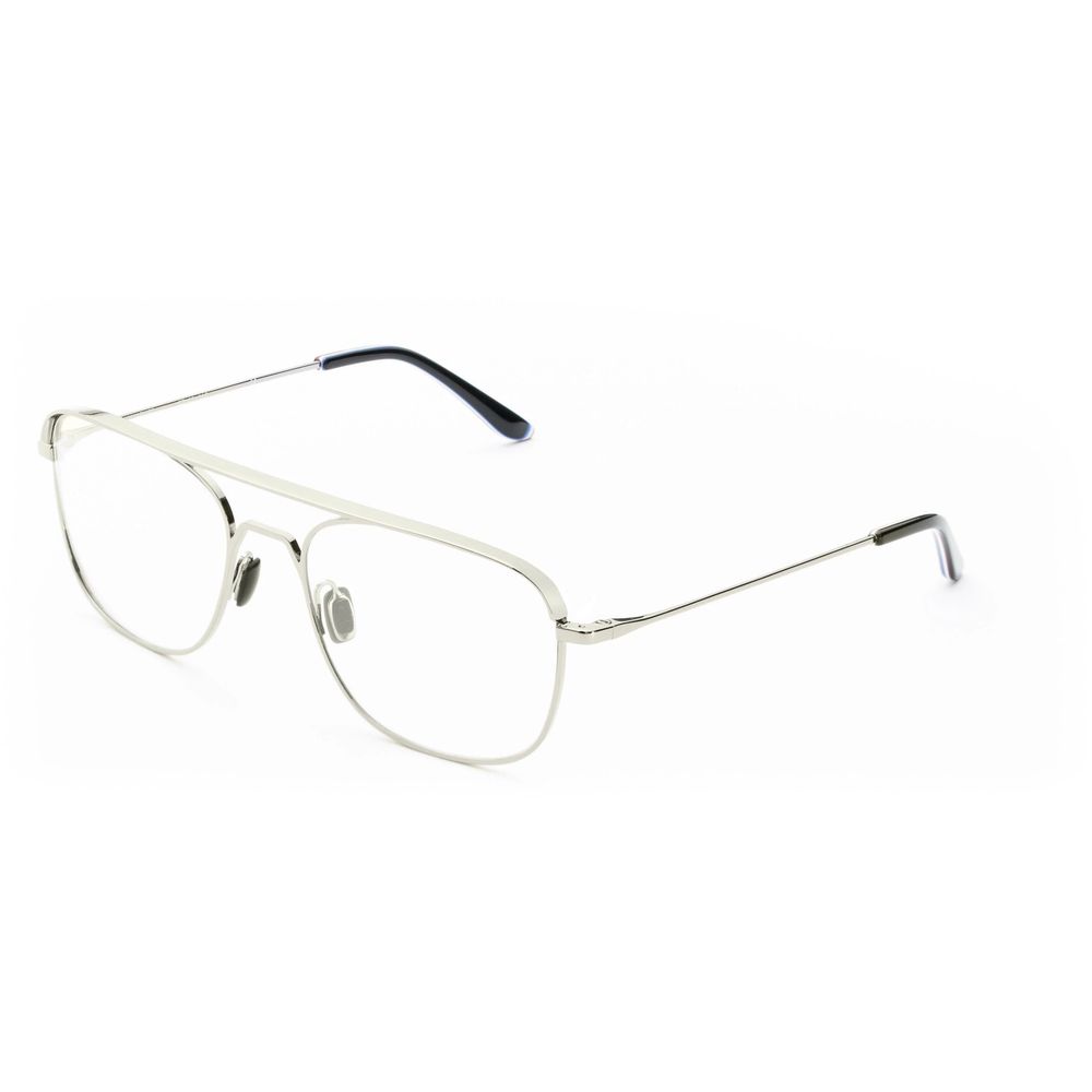 Montures Vuarnet en acier inoxydable blanc