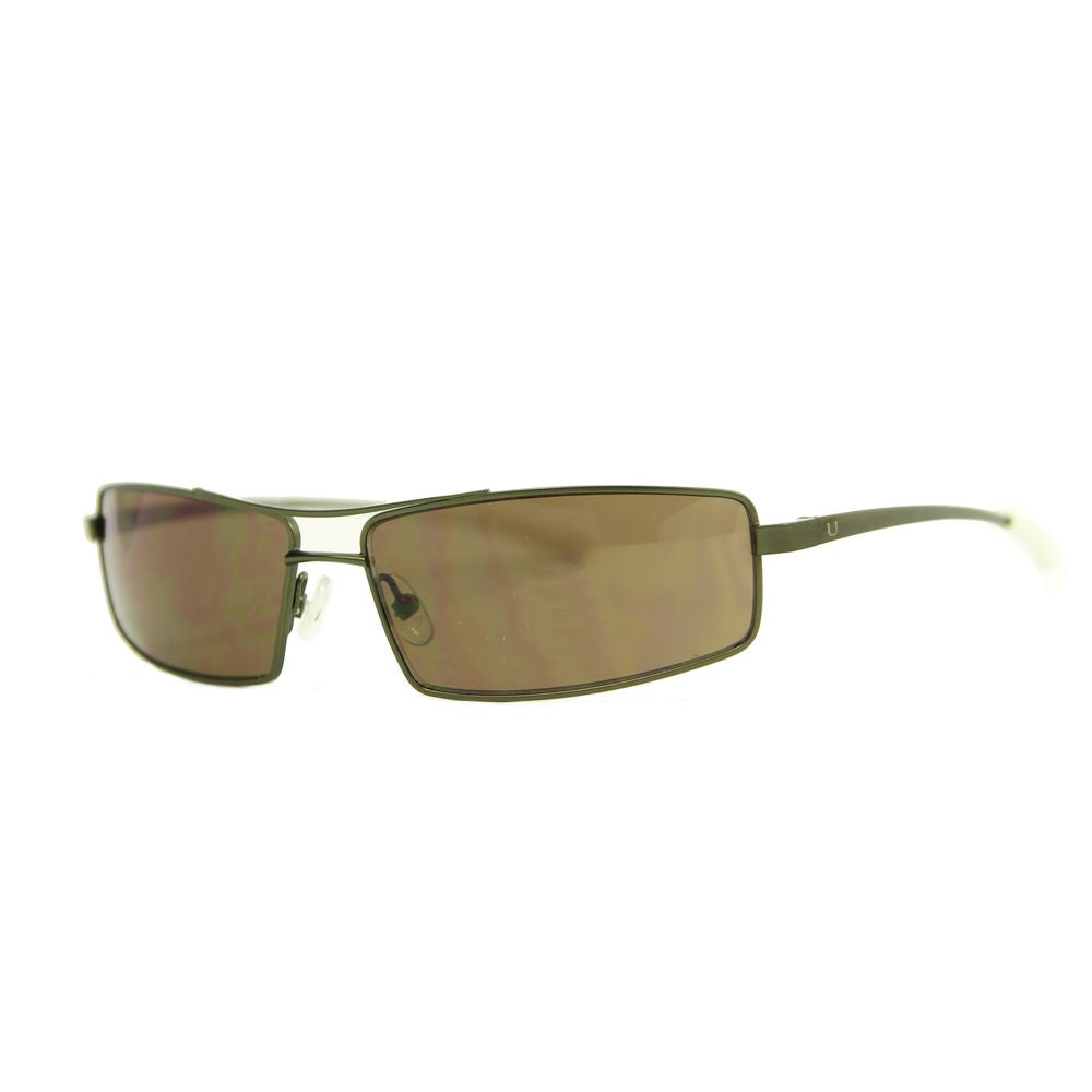 Adolfo Dominguez Green Metal Sunglasses by Adolfo Dominguez