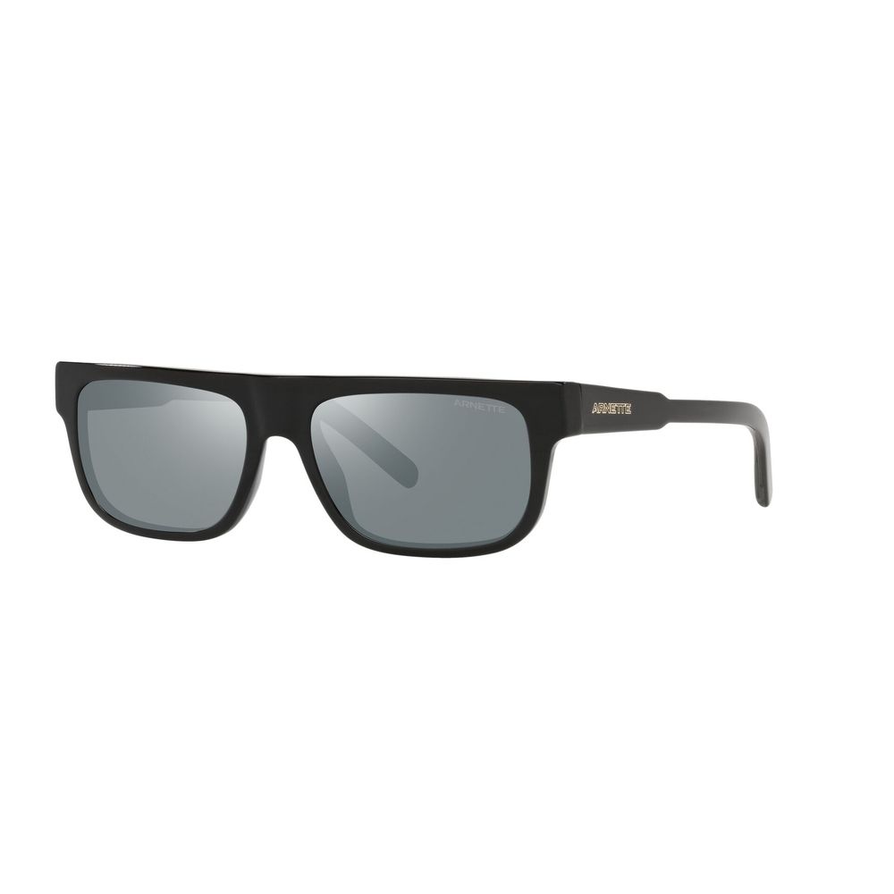 Lunettes de soleil Arnette en cuir de veau noir