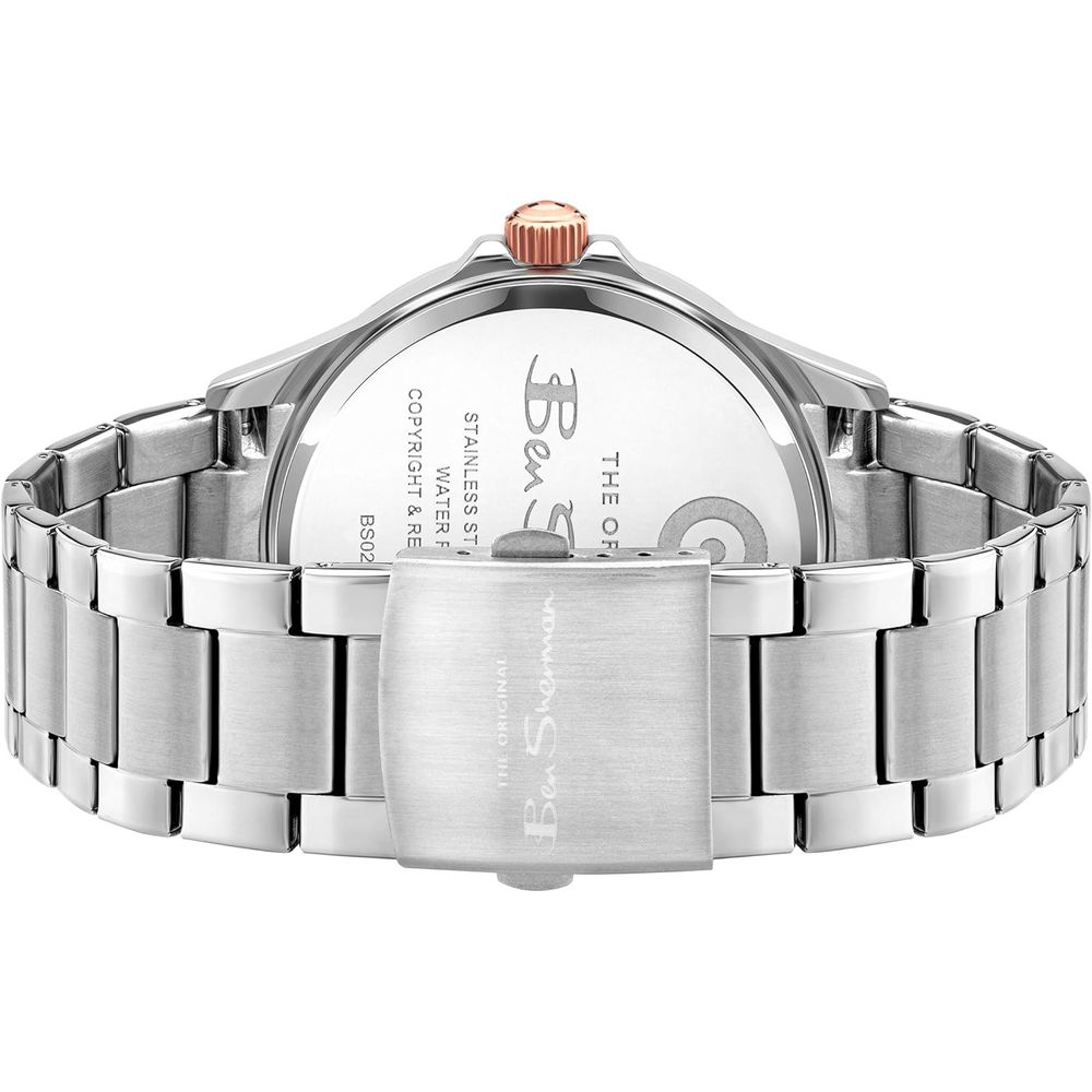 Montre Ben Sherman en acier inoxydable gris