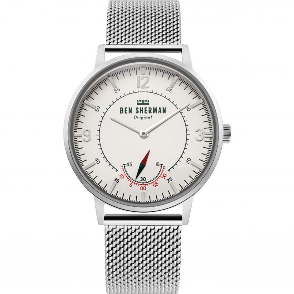 Montre Ben Sherman en acier argenté