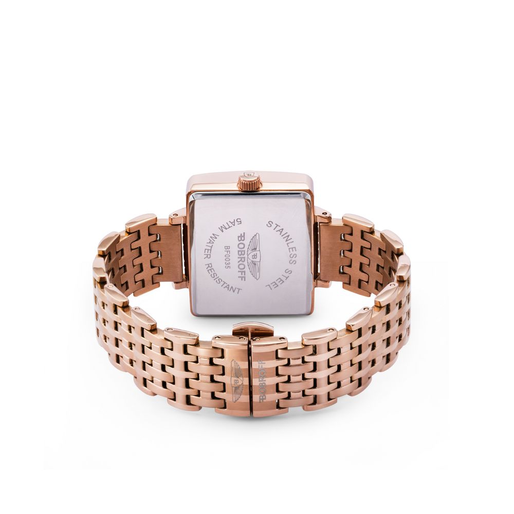 Montre Bobroff en acier bronze