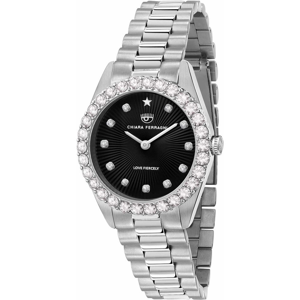 Montre Chiara Ferragni en acier inoxydable argenté