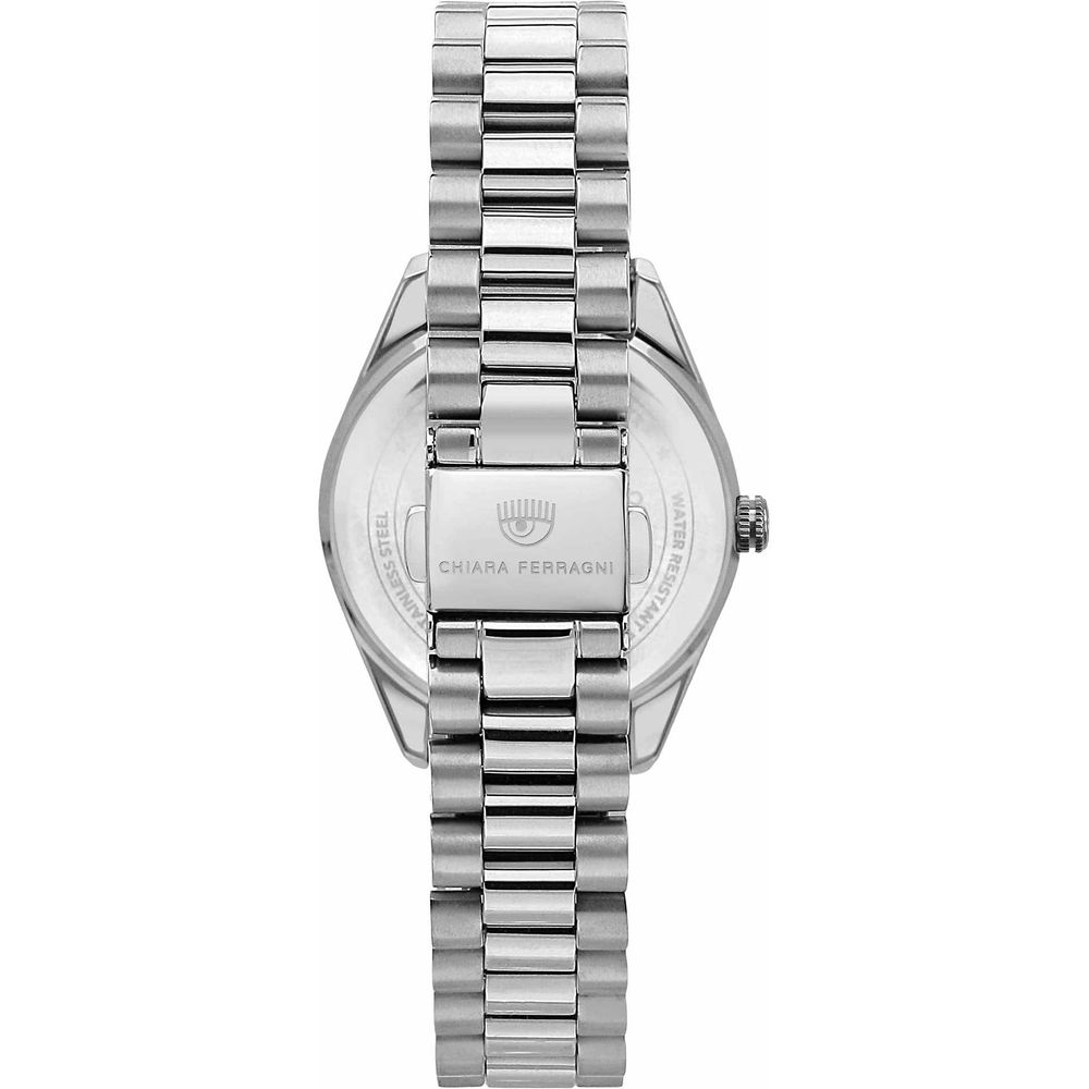 Montre Chiara Ferragni en acier inoxydable argenté