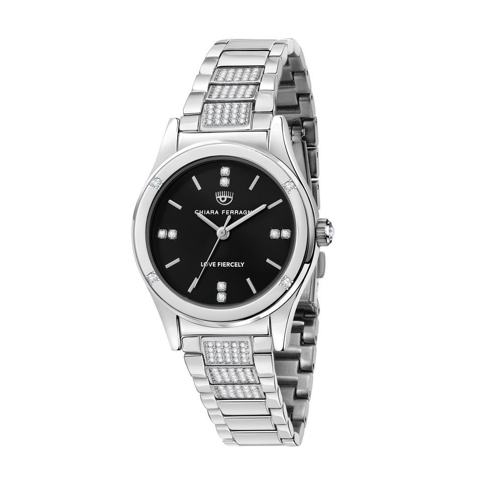 Montre Chiara Ferragni en acier inoxydable argenté
