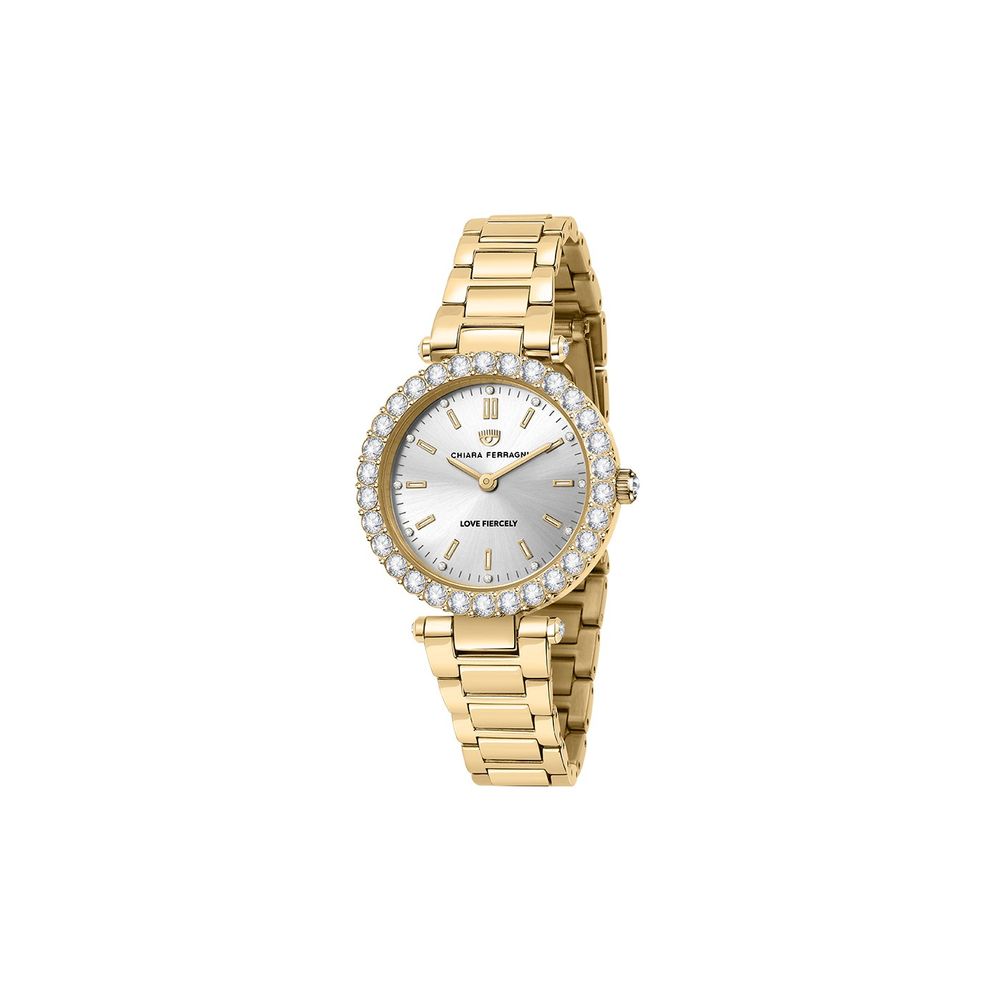 Montre Chiara Ferragni en acier inoxydable doré