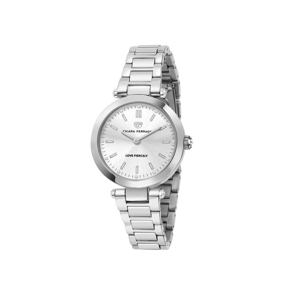 Montre Chiara Ferragni en acier inoxydable argenté