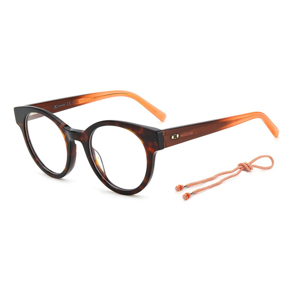 M Missoni Brown Acetate Frames by M Missoni