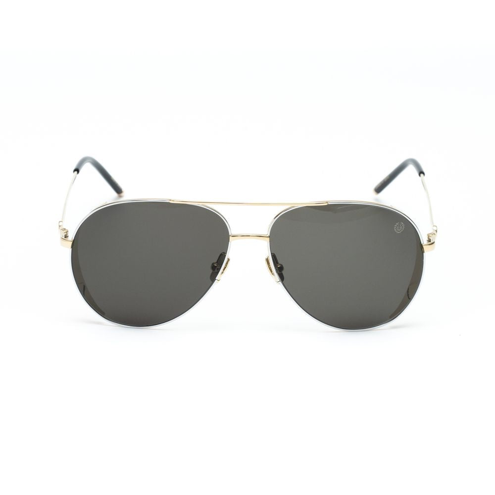 Lunettes de soleil Belstaff en titane doré