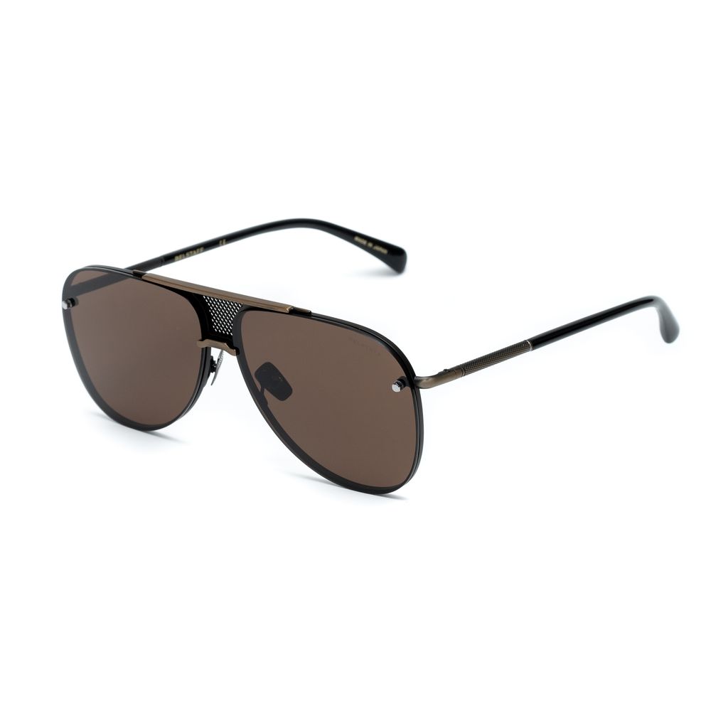 Lunettes de soleil Belstaff en titane marron