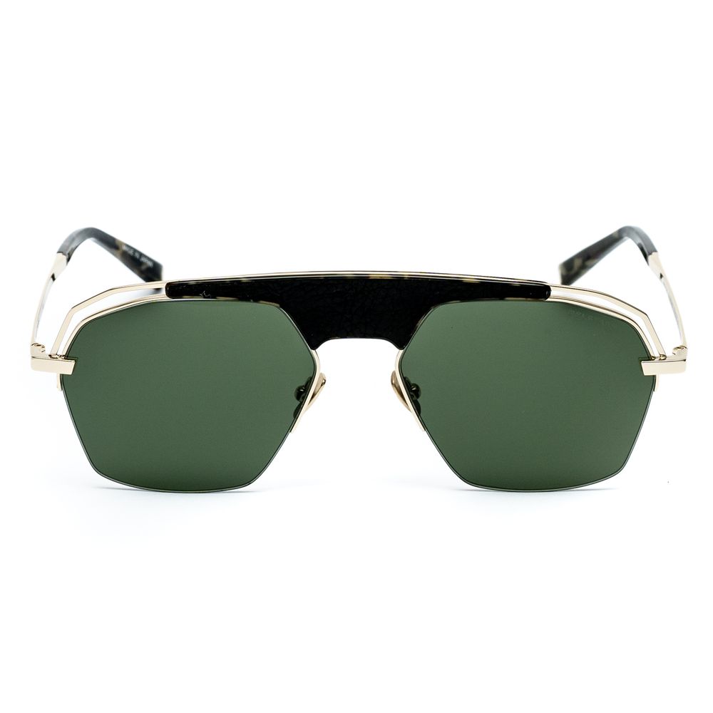 Lunettes de soleil Belstaff en titane doré