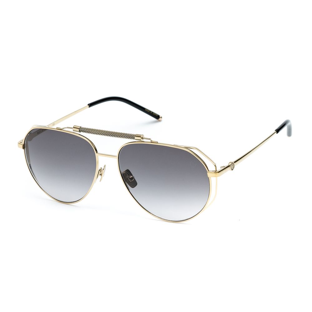 Lunettes de soleil Belstaff en titane doré